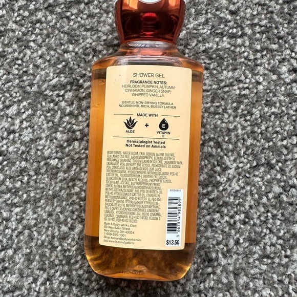 Sweet Cinnamon Pumpkin Shower Gel from Bath and Body Works - Picture 2 of 2